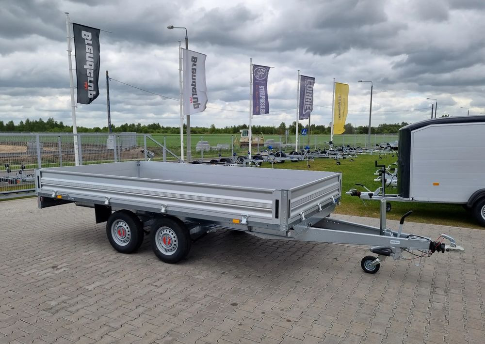 Stema SH O2 27-40-20.2 Przyczepa 401x203 cm 2,7T - Dropside/ Flatbed trailer: picture 1 Stema SH O2 27-40-20.2 Przyczepa 401x203 cm 2,7T - Dropside/ Flatbed trailer: picture 1
