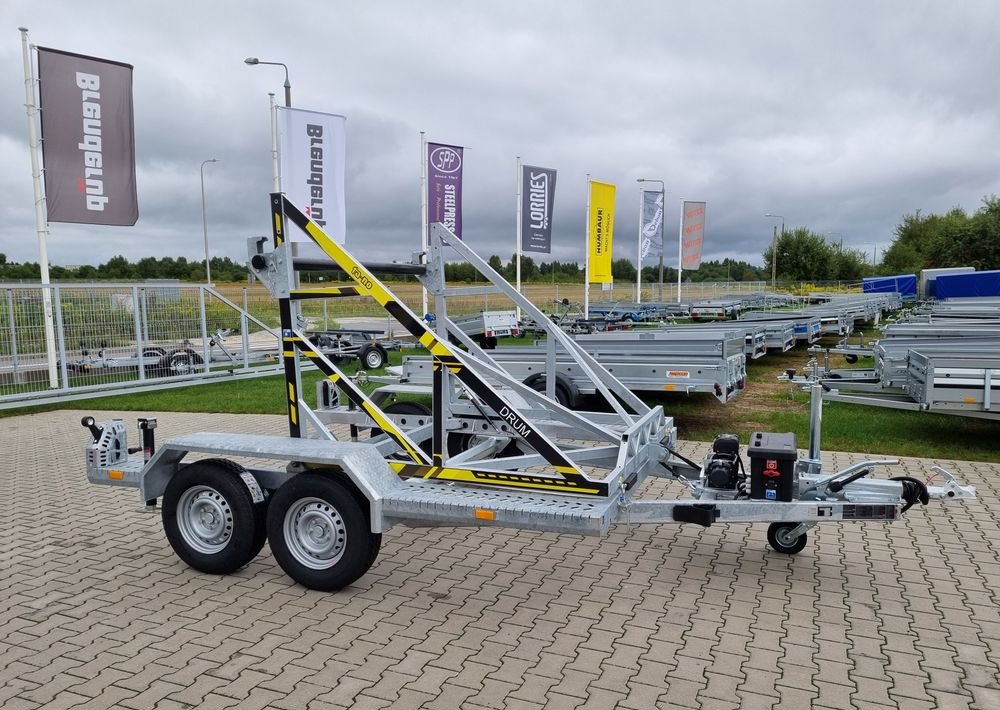TA-NO DRUM 3500 PRO - cable trailer electric winch - Cable drum trailer: picture 1 TA-NO DRUM 3500 PRO - cable trailer electric winch - Cable drum trailer: picture 1
