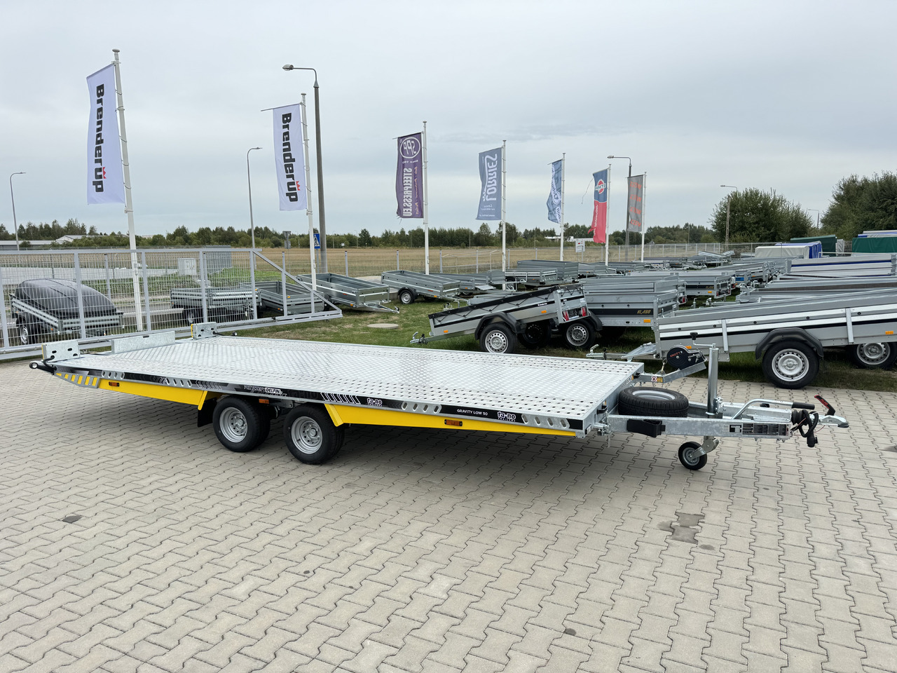 TA-NO GRAVITY LOW 27.45 trailer for 1 car 2700 kg GVW VDI CERTIFICATE - Autotransporter trailer: picture 4 TA-NO GRAVITY LOW 27.45 trailer for 1 car 2700 kg GVW VDI CERTIFICATE - Autotransporter trailer: picture 4