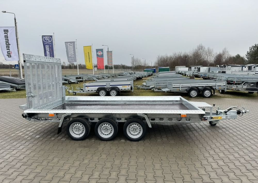 WIOLA Wiola B3540 MAX - 400 x 170 cm | 2546kg ładowności | trap stalowy | 3-osiowa budowlanka - Plant trailer: picture 2 WIOLA Wiola B3540 MAX - 400 x 170 cm | 2546kg ładowności | trap stalowy | 3-osiowa budowlanka - Plant trailer: picture 2