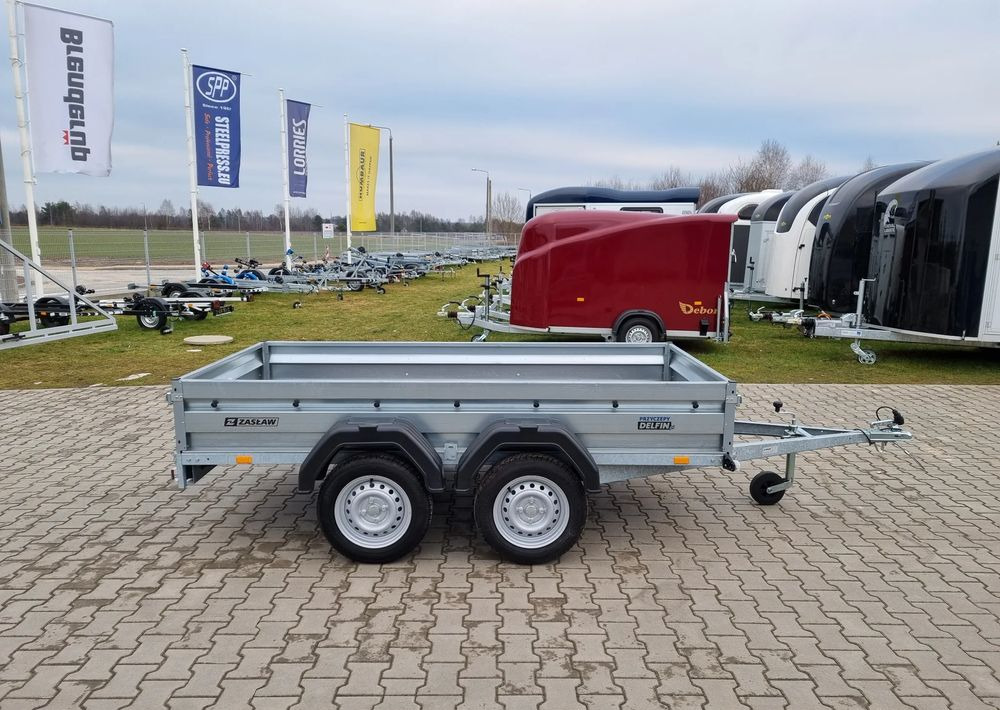 ZASŁAW 265T | 265 x 132 / 750 kg/ 2 osie / lekka przyczepa skrzyniowa - Dropside/ Flatbed trailer: picture 2 ZASŁAW 265T | 265 x 132 / 750 kg/ 2 osie / lekka przyczepa skrzyniowa - Dropside/ Flatbed trailer: picture 2