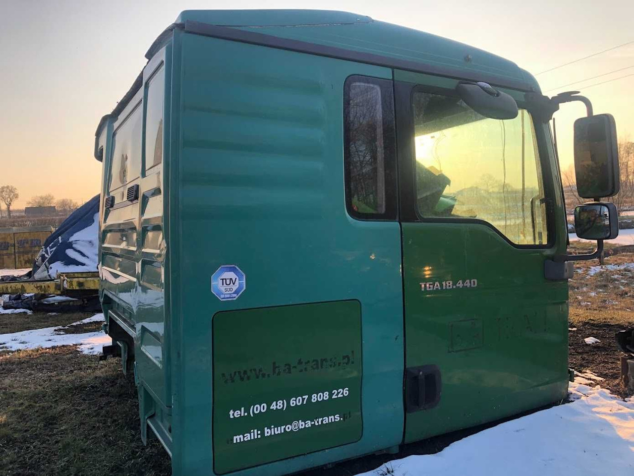 Kabina niska do MAN TGA , 2007 r - Cab for Truck: picture 2 Kabina niska do MAN TGA , 2007 r - Cab for Truck: picture 2