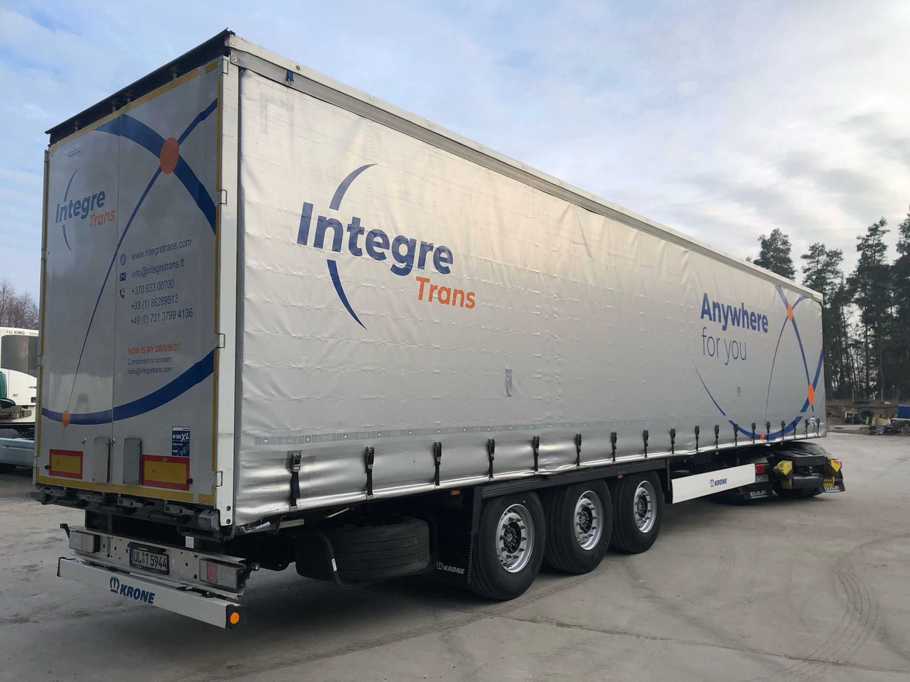 Krone 2023 rok, 93 m3,waga 6200 kg,Certyfikat XL, Multilock, z Niemiec - Curtainsider semi-trailer: picture 3 Krone 2023 rok, 93 m3,waga 6200 kg,Certyfikat XL, Multilock, z Niemiec - Curtainsider semi-trailer: picture 3