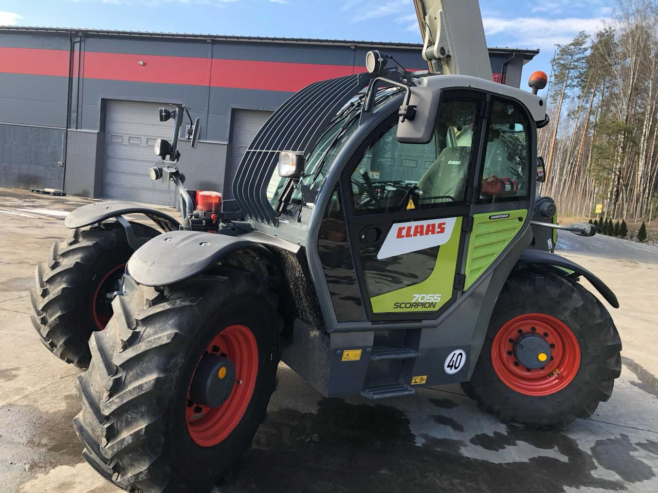 CLAAS SCORPION 7055 Varipower, Klima, Zaczep hydr,Centr smar,z Francji - Other machinery: picture 1 CLAAS SCORPION 7055 Varipower, Klima, Zaczep hydr,Centr smar,z Francji - Other machinery: picture 1