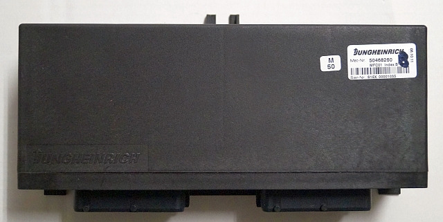 Jungheinrich 50468260 | MFC01 Brake sn A00076722 from ETV214 year 2011 - ECU for Material handling equipment: picture 1 Jungheinrich 50468260 | MFC01 Brake sn A00076722 from ETV214 year 2011 - ECU for Material handling equipment: picture 1