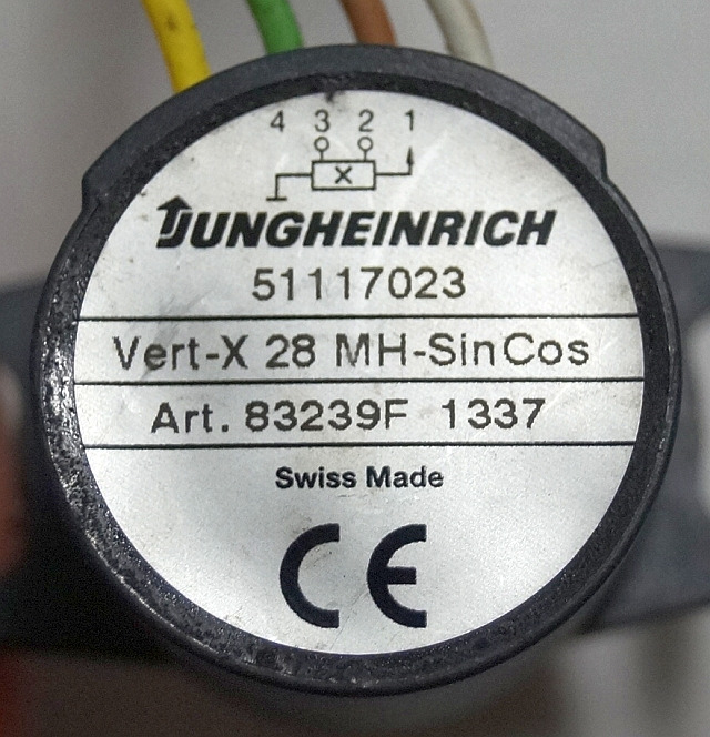 Jungheinrich 51117023 | Sinus Cosinus sensor steering - Sensor for Material handling equipment: picture 4 Jungheinrich 51117023 | Sinus Cosinus sensor steering - Sensor for Material handling equipment: picture 4
