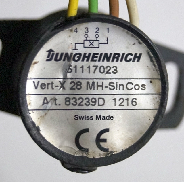 Jungheinrich 51117023 | Sinus Cosinus sensor steering - Sensor for Material handling equipment: picture 4 Jungheinrich 51117023 | Sinus Cosinus sensor steering - Sensor for Material handling equipment: picture 4