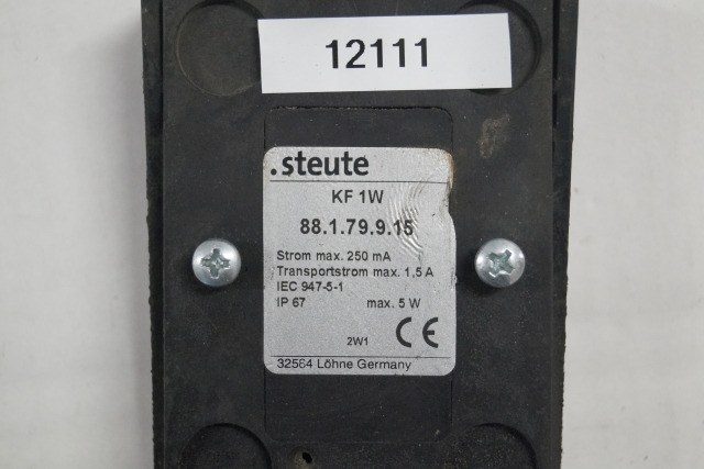 Jungheinrich 51258535 | Switch with S4 pin Saab connector Steute 88.1.79.9.15 - Electrical system for Material handling equipment: picture 2 Jungheinrich 51258535 | Switch with S4 pin Saab connector Steute 88.1.79.9.15 - Electrical system for Material handling equipment: picture 2