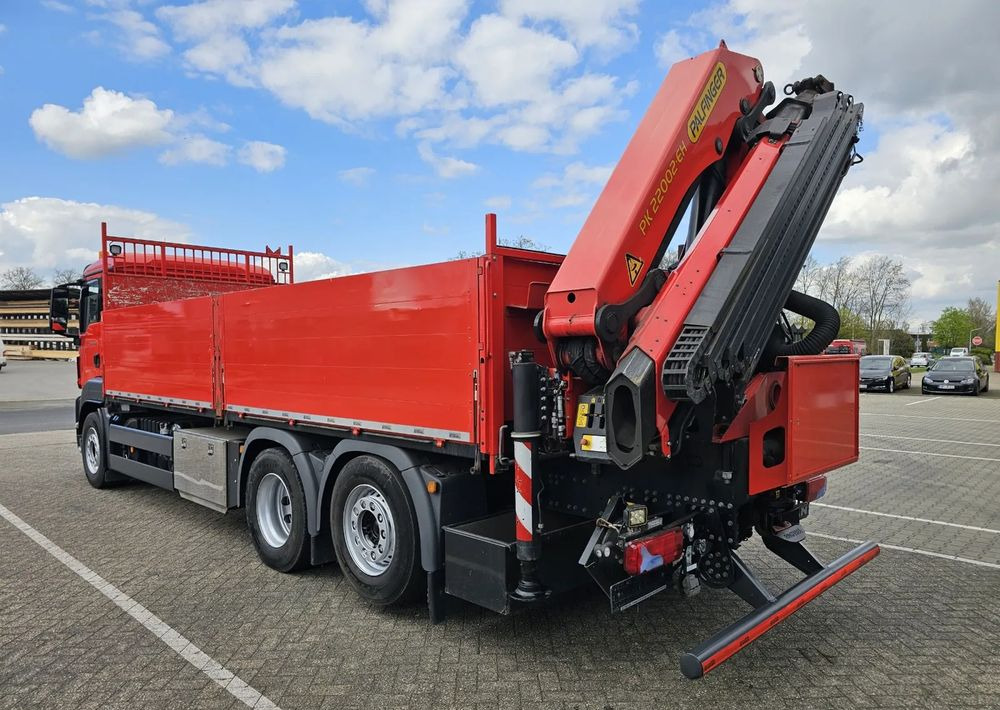 MAN MAN TGS 26.430 | Skrzynia + HDS Palfinger PK 22002 |6-krotne hydrauliczne przedłużenia | PILOT | Pneumatyka | - Dropside/ Flatbed truck, Crane truck: picture 5 MAN MAN TGS 26.430 | Skrzynia + HDS Palfinger PK 22002 |6-krotne hydrauliczne przedłużenia | PILOT | Pneumatyka | - Dropside/ Flatbed truck, Crane truck: picture 5