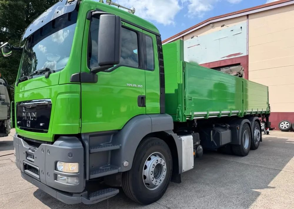 MAN TGS 26.360 | Wywrotka z HDS Hiab 166 K Pro | Euro 5 | 6x2 | - Tipper: picture 1 MAN TGS 26.360 | Wywrotka z HDS Hiab 166 K Pro | Euro 5 | 6x2 | - Tipper: picture 1