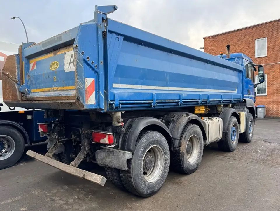 MAN TGS 35.440/ 8X4 / BB / Meiller 3-stronny wywrotka / Bordmatik  / Euro6 / Retarder - Tipper: picture 2 MAN TGS 35.440/ 8X4 / BB / Meiller 3-stronny wywrotka / Bordmatik  / Euro6 / Retarder - Tipper: picture 2