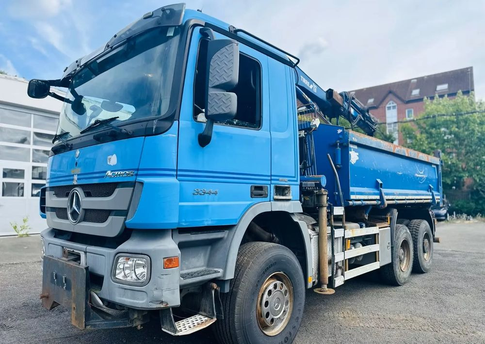Mercedes-Benz ACTROS 3344 6x6 | Wywrotka z Kranem Terre 131 | Bordmatic - Tipper: picture 1 Mercedes-Benz ACTROS 3344 6x6 | Wywrotka z Kranem Terre 131 | Bordmatic - Tipper: picture 1