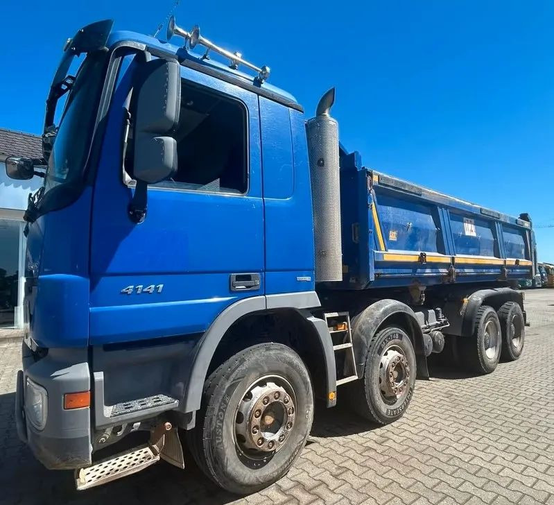 Mercedes-Benz ACTROS 4141 K 8x4 – wywrotka 3-stronna MEILLER- Retarder -Euro5 - Tipper: picture 1 Mercedes-Benz ACTROS 4141 K 8x4 – wywrotka 3-stronna MEILLER- Retarder -Euro5 - Tipper: picture 1
