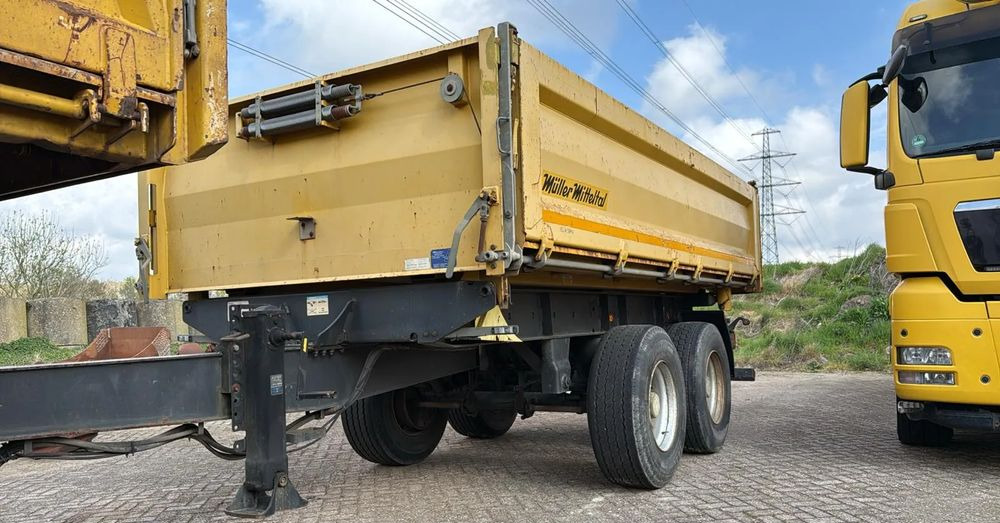 Miller Przyczepa Tandem R180 / Kiper Wywrotka x3 /Bordmatic-Manual/VIN:WMM000000C0056248/ 2013 - Tipper trailer: picture 2 Miller Przyczepa Tandem R180 / Kiper Wywrotka x3 /Bordmatic-Manual/VIN:WMM000000C0056248/ 2013 - Tipper trailer: picture 2