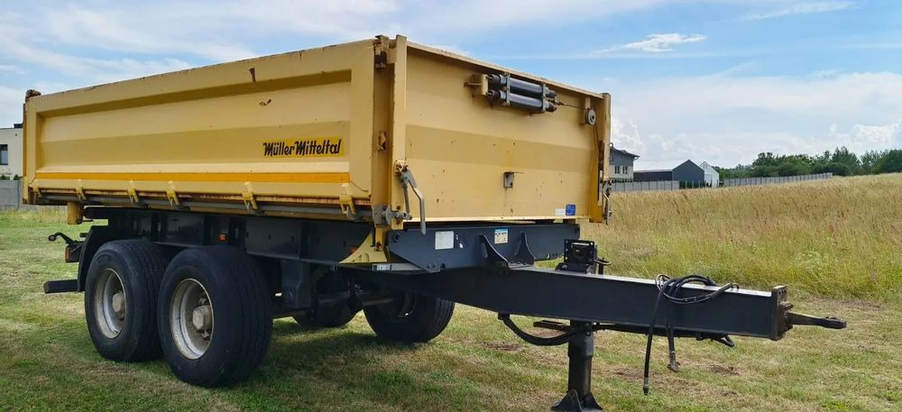 Miller Przyczepa Tandem R180 | Kipper Wywrotka trójstronna | Bordmatik- Manual | Zawieszenie pneumatyczne | Oś podnoszona|Stan idealny | - Other machinery: picture 1 Miller Przyczepa Tandem R180 | Kipper Wywrotka trójstronna | Bordmatik- Manual | Zawieszenie pneumatyczne | Oś podnoszona|Stan idealny | - Other machinery: picture 1