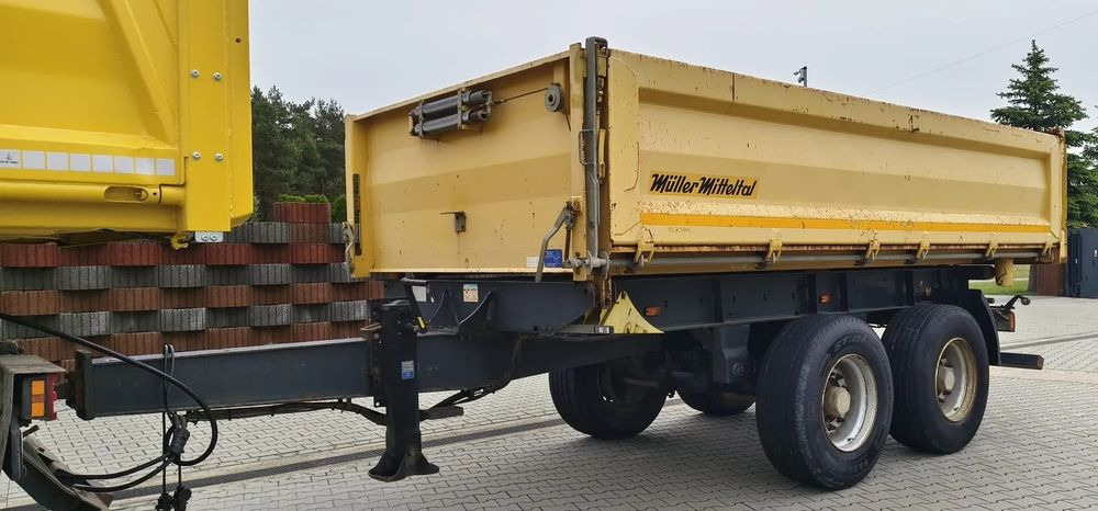 Miller Tandem R180 | Wywrotka 3-stronna | Pneumatyczne zawieszenie | Bordmatik | 2013 | Oś podnoszona - Other machinery: picture 2 Miller Tandem R180 | Wywrotka 3-stronna | Pneumatyczne zawieszenie | Bordmatik | 2013 | Oś podnoszona - Other machinery: picture 2