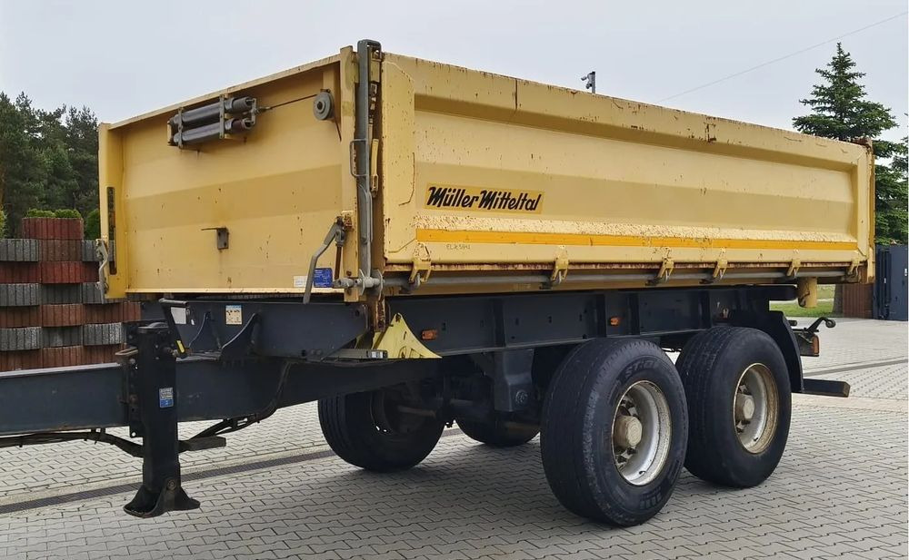 Miller Tandem R180 | Wywrotka 3-stronna | Pneumatyczne zawieszenie | Bordmatik | 2013 | Oś podnoszona - Other machinery: picture 1 Miller Tandem R180 | Wywrotka 3-stronna | Pneumatyczne zawieszenie | Bordmatik | 2013 | Oś podnoszona - Other machinery: picture 1