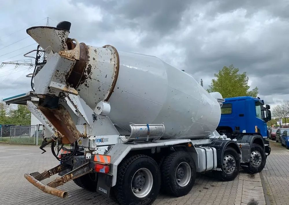 Scania P410 8x4 – Betoniarka Liebherr 9 m³/ Euro 5 / Retarder - Concrete mixer truck: picture 3 Scania P410 8x4 – Betoniarka Liebherr 9 m³/ Euro 5 / Retarder - Concrete mixer truck: picture 3