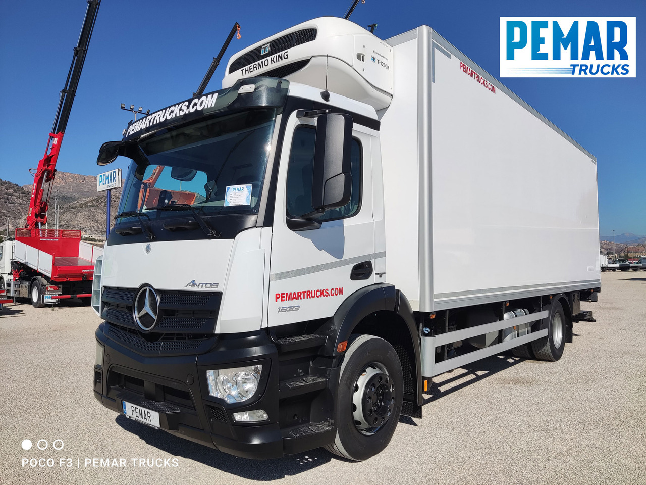 MERCEDES-BENZ MERCEDES BENZ ANTOS 1833 FRIGORIFICO 18T - Refrigerator truck: picture 1 MERCEDES-BENZ MERCEDES BENZ ANTOS 1833 FRIGORIFICO 18T - Refrigerator truck: picture 1