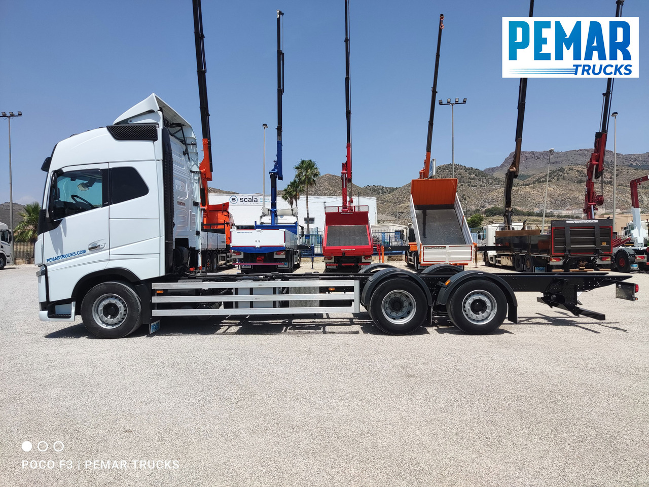 Cab chassis truck VOLVO FH16 750 6X2 CHASIS EURO 6: picture 8