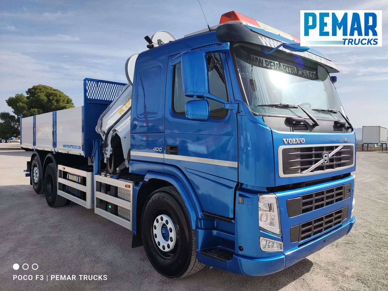 VOLVO FM 400 6X2 GRUA PALFINGER PK 23002 BASCULANTE - Tipper, Crane truck: picture 4 VOLVO FM 400 6X2 GRUA PALFINGER PK 23002 BASCULANTE - Tipper, Crane truck: picture 4