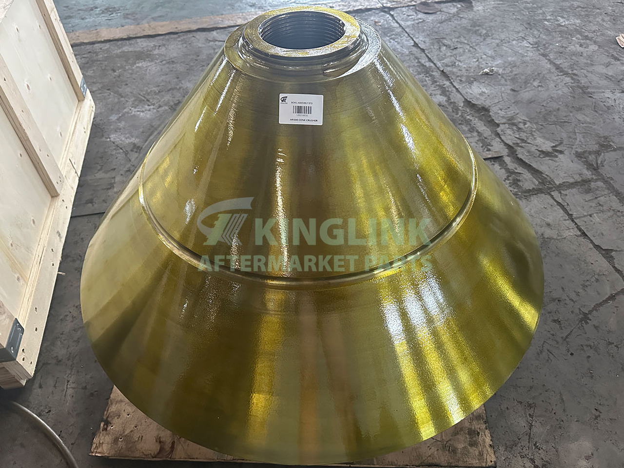 KINGLINK Alloy Steel Head Assembly Std N90058041-7090058013 For HP200 Cone Crusher - Spare parts for Construction machinery: picture 1 KINGLINK Alloy Steel Head Assembly Std N90058041-7090058013 For HP200 Cone Crusher - Spare parts for Construction machinery: picture 1