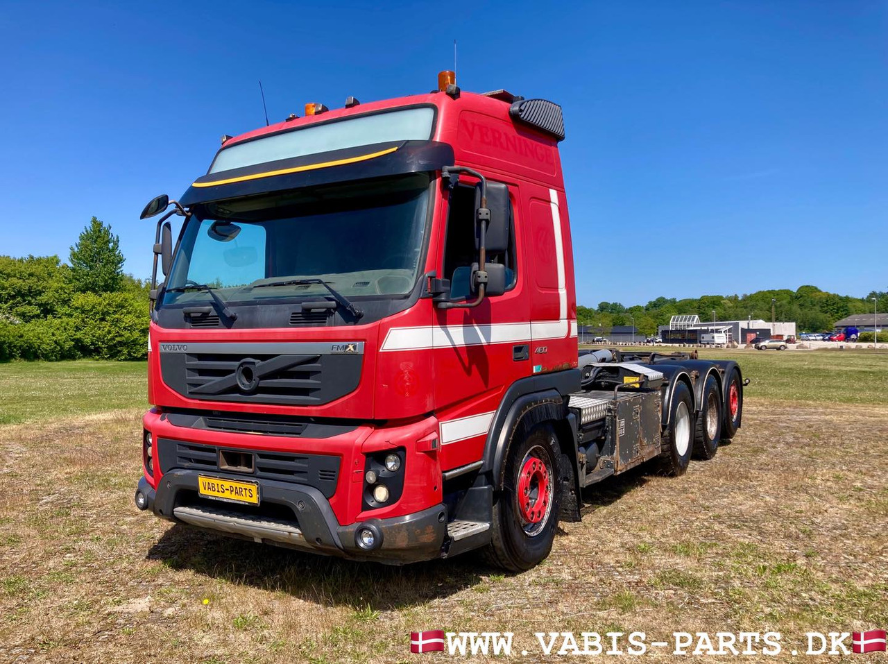 Container transporter/ Swap body truck Volvo FMX 460 Volvo FMX With Palfinger Hook lift: picture 6