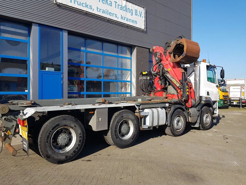 Cable system truck, Crane truck Ginaf X 4241 S 8x4 NCH Z-Crane Epsilon Palfinger Q170Z88: picture 10