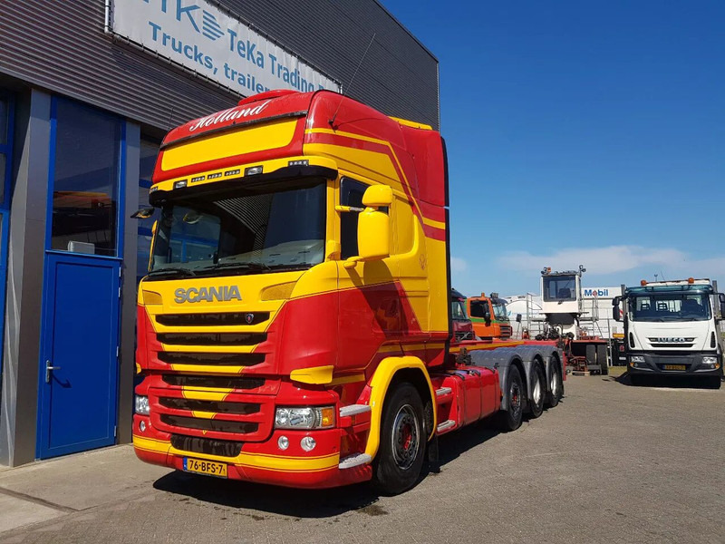 Scania R450 8x2 Topline ADR EX/II, EX/III, FL en AT SCR only - Container transporter/ Swap body truck: picture 1 Scania R450 8x2 Topline ADR EX/II, EX/III, FL en AT SCR only - Container transporter/ Swap body truck: picture 1