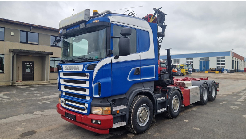 Scania R500 8X4 Epsilon E250Z95 - Hook lift truck, Crane truck: picture 3 Scania R500 8X4 Epsilon E250Z95 - Hook lift truck, Crane truck: picture 3