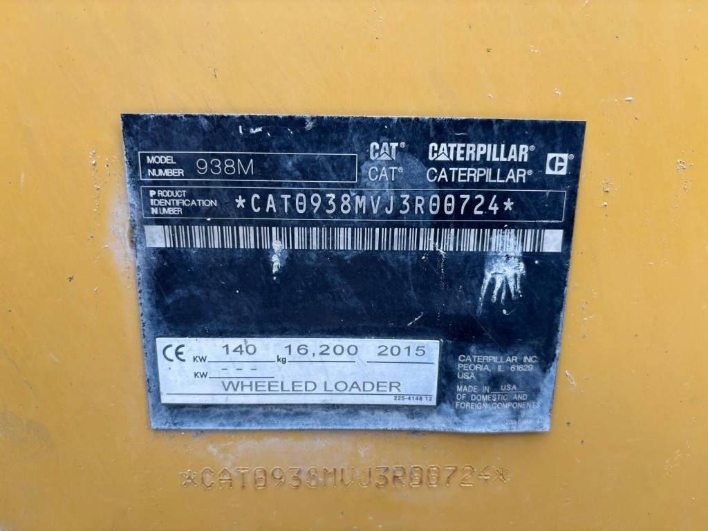 CAT 938 M (Under Preparation / Bucket + Forks) - Wheel loader: picture 3 CAT 938 M (Under Preparation / Bucket + Forks) - Wheel loader: picture 3