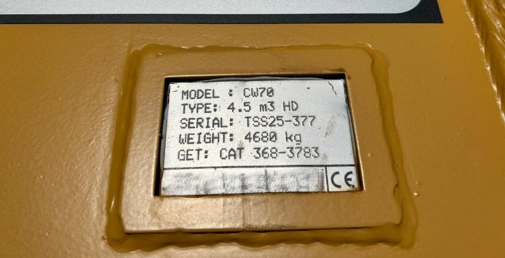 CW 70 Rock Bucket - Bucket for Construction machinery: picture 4 CW 70 Rock Bucket - Bucket for Construction machinery: picture 4