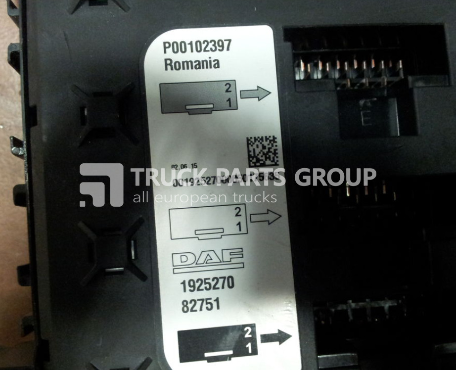 DAF XF 106, EURO6 central electric module, fuse box, central compute control unit - ECU for Truck: picture 2 DAF XF 106, EURO6 central electric module, fuse box, central compute control unit - ECU for Truck: picture 2