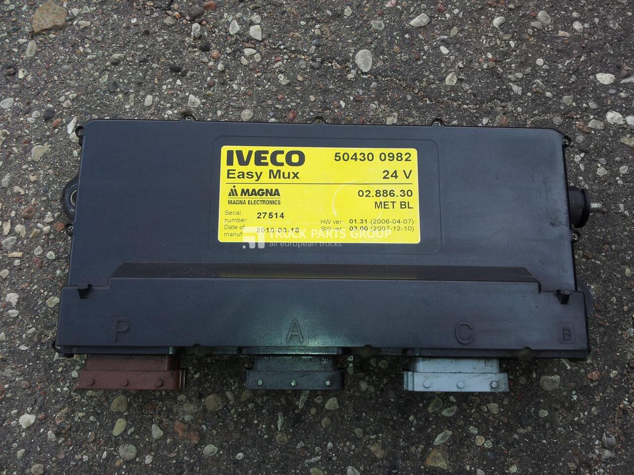 IVECO EUROCARGO, TECTOR, CURSOR, EASY MUX modul, body computer, ECU EDC, 5801362431, 5801362428, MET BL, 504300982, 0288630, 0288631, 0288732, 0288741, 504097628, 504097627, 0288610, 5801583468, 02886 - ECU for Truck: picture 1 IVECO EUROCARGO, TECTOR, CURSOR, EASY MUX modul, body computer, ECU EDC, 5801362431, 5801362428, MET BL, 504300982, 0288630, 0288631, 0288732, 0288741, 504097628, 504097627, 0288610, 5801583468, 02886 - ECU for Truck: picture 1