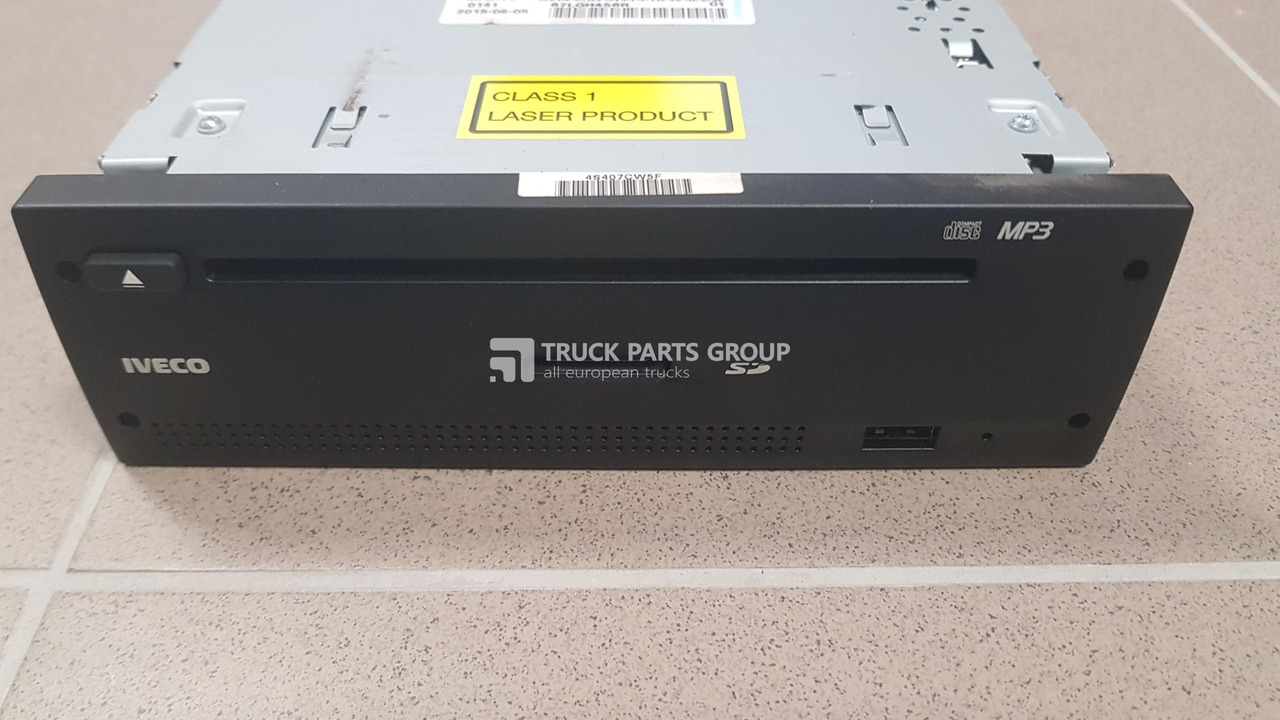 IVECO IVECO STRALIS EURO6 emission RADIO unit, CD player, MAGNETI MARELLI, SD card 5801924818 - ECU for Truck: picture 1 IVECO IVECO STRALIS EURO6 emission RADIO unit, CD player, MAGNETI MARELLI, SD card 5801924818 - ECU for Truck: picture 1