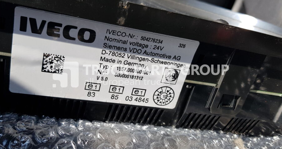 IVECO STRALIS EURO5 instrument panel, instrument cluster, dashboard, i dashboard - Dashboard for Truck: picture 2 IVECO STRALIS EURO5 instrument panel, instrument cluster, dashboard, i dashboard - Dashboard for Truck: picture 2