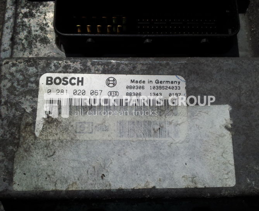 MAN TGX ignition set >>>>> BOSCH 0281020067 + PTM + chip key, EURO 5 control unit - ECU for Truck: picture 2 MAN TGX ignition set >>>>> BOSCH 0281020067 + PTM + chip key, EURO 5 control unit - ECU for Truck: picture 2
