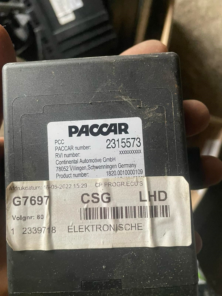 DAF DAF XF106, EURO6 PPC, CSG unit 2339718, 2315573 - Spare parts for Truck: picture 1 DAF DAF XF106, EURO6 PPC, CSG unit 2339718, 2315573 - Spare parts for Truck: picture 1