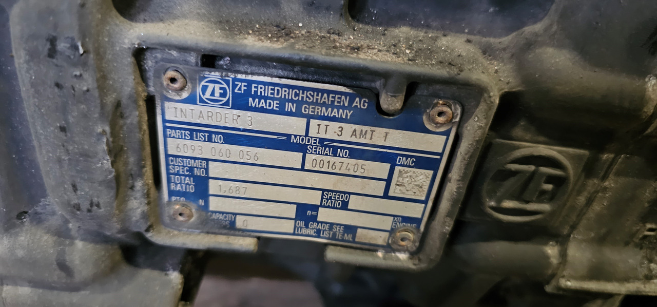 MAN MAN TGX / TGS EURO6 automatic gearbox ZF with retarder, 12AS2331TD + INTARDER3, 1353041048, 81320046369, 6093060056, 81320049369. - Spare parts for Truck: picture 5 MAN MAN TGX / TGS EURO6 automatic gearbox ZF with retarder, 12AS2331TD + INTARDER3, 1353041048, 81320046369, 6093060056, 81320049369. - Spare parts for Truck: picture 5