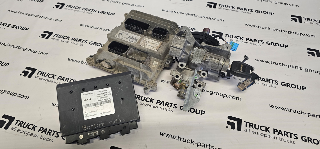 MAN MAN TGX / TGS EURO6 ignition set ECU + PTM + chip key lock set, D2676, D2066 engines 81258057139, 51258201021, 81258057127, 0281020273, 5125820102, 81258057150, 0281020273, 51258201021, 51258047823, 5 - Spare parts for Truck: picture 1 MAN MAN TGX / TGS EURO6 ignition set ECU + PTM + chip key lock set, D2676, D2066 engines 81258057139, 51258201021, 81258057127, 0281020273, 5125820102, 81258057150, 0281020273, 51258201021, 51258047823, 5 - Spare parts for Truck: picture 1