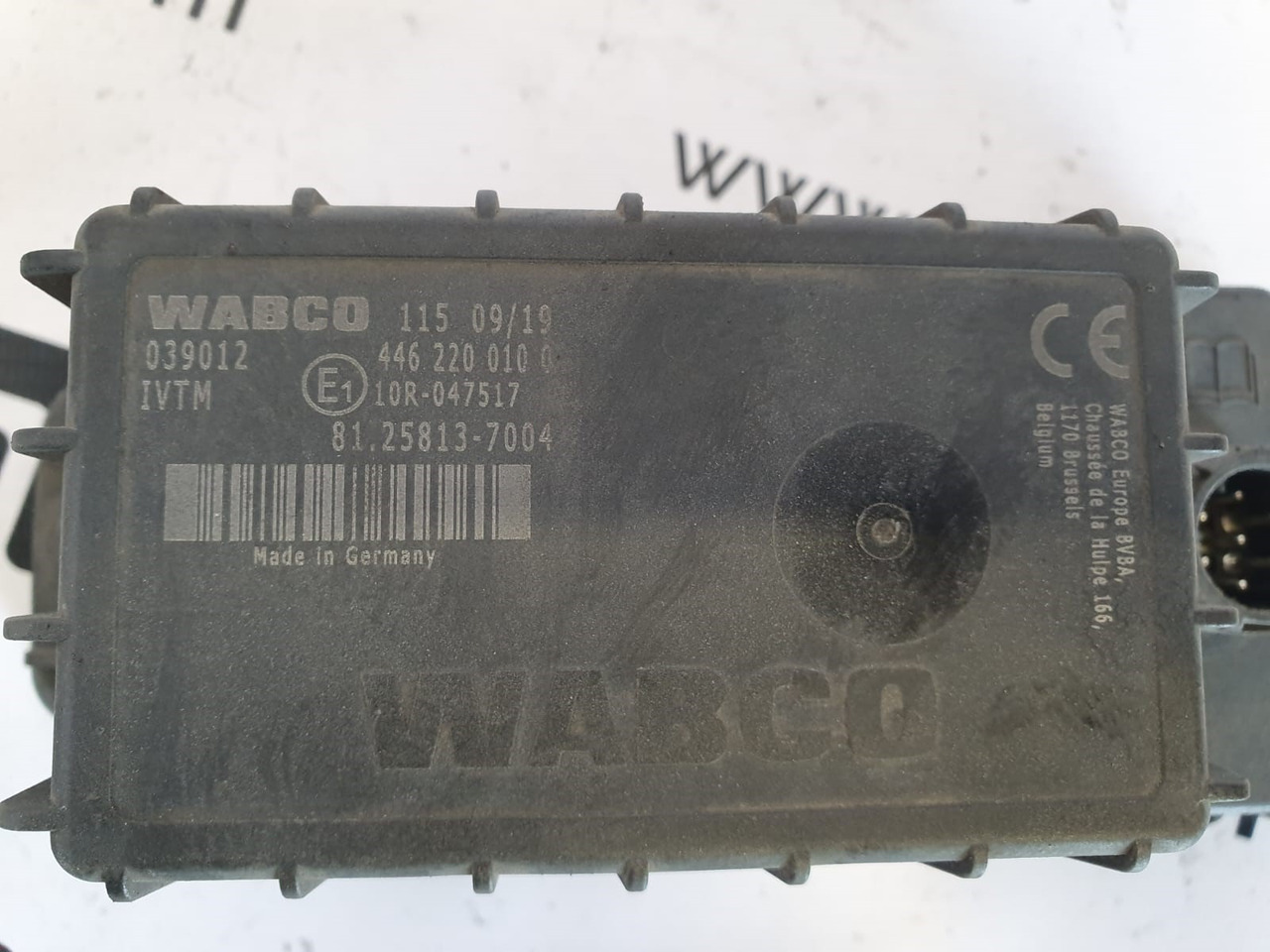 MAN MAN TGX / TGS EURO6 tire pressure control sensor unit 81258137004, 2380039012, 81258137003, 81258137001 - Spare parts for Truck: picture 4 MAN MAN TGX / TGS EURO6 tire pressure control sensor unit 81258137004, 2380039012, 81258137003, 81258137001 - Spare parts for Truck: picture 4