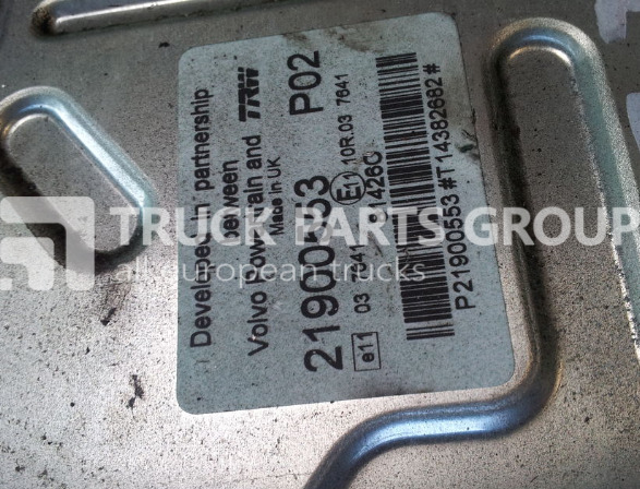 VOLVO FH4 EURO6 engine control unit, engine computer, ECU, ECU, 219005 control unit - ECU for Truck: picture 1 VOLVO FH4 EURO6 engine control unit, engine computer, ECU, ECU, 219005 control unit - ECU for Truck: picture 1