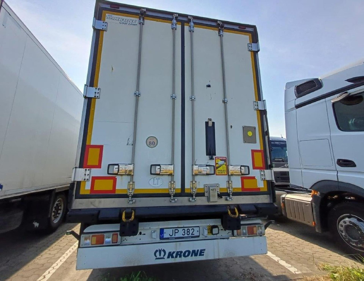 2018 Krone SDR Double Deck Cool Liner FP60 ThermoKing SLXi 300 Lifting Axle - Refrigerator semi-trailer: picture 2 2018 Krone SDR Double Deck Cool Liner FP60 ThermoKing SLXi 300 Lifting Axle - Refrigerator semi-trailer: picture 2
