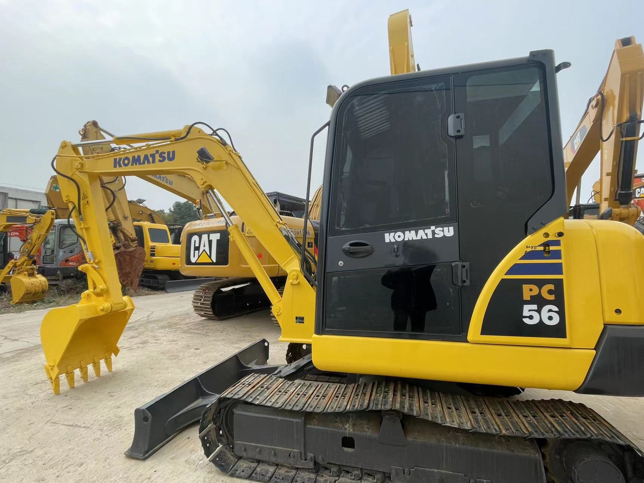 KOMATSU PC56-7 - Construction machinery: picture 1 KOMATSU PC56-7 - Construction machinery: picture 1
