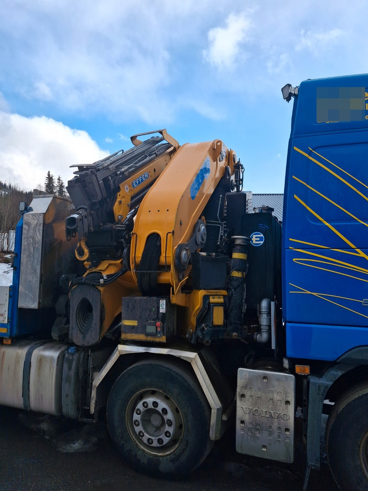 Volvo FH 500 8x2 Retarder Effer 955 S8 +JIB S8 Winch Only 160Tkm - Dropside/ Flatbed truck, Crane truck: picture 5 Volvo FH 500 8x2 Retarder Effer 955 S8 +JIB S8 Winch Only 160Tkm - Dropside/ Flatbed truck, Crane truck: picture 5