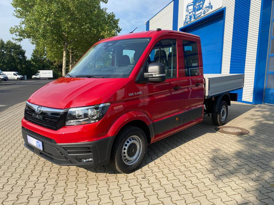 MAN TGE 3.140 Doka Pritsche Next Level *TEMPO*KLIMA*CAM*AHK*APP*PDC*INKL.19% MWST*SOFORT!* - Flatbed van, Combi van: picture 5 MAN TGE 3.140 Doka Pritsche Next Level *TEMPO*KLIMA*CAM*AHK*APP*PDC*INKL.19% MWST*SOFORT!* - Flatbed van, Combi van: picture 5