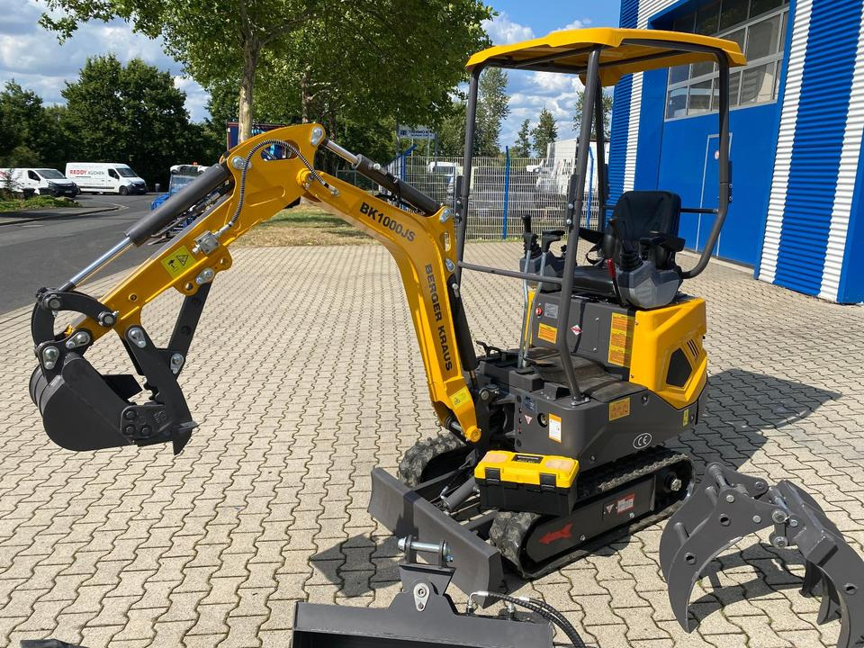 Minibagger BK1000JS inkl. großem Zubehörpaket *HERBSTAKTION*INKL.19% MWST*BERGER KRAUS*SOFORT!* - Mini excavator: picture 4 Minibagger BK1000JS inkl. großem Zubehörpaket *HERBSTAKTION*INKL.19% MWST*BERGER KRAUS*SOFORT!* - Mini excavator: picture 4