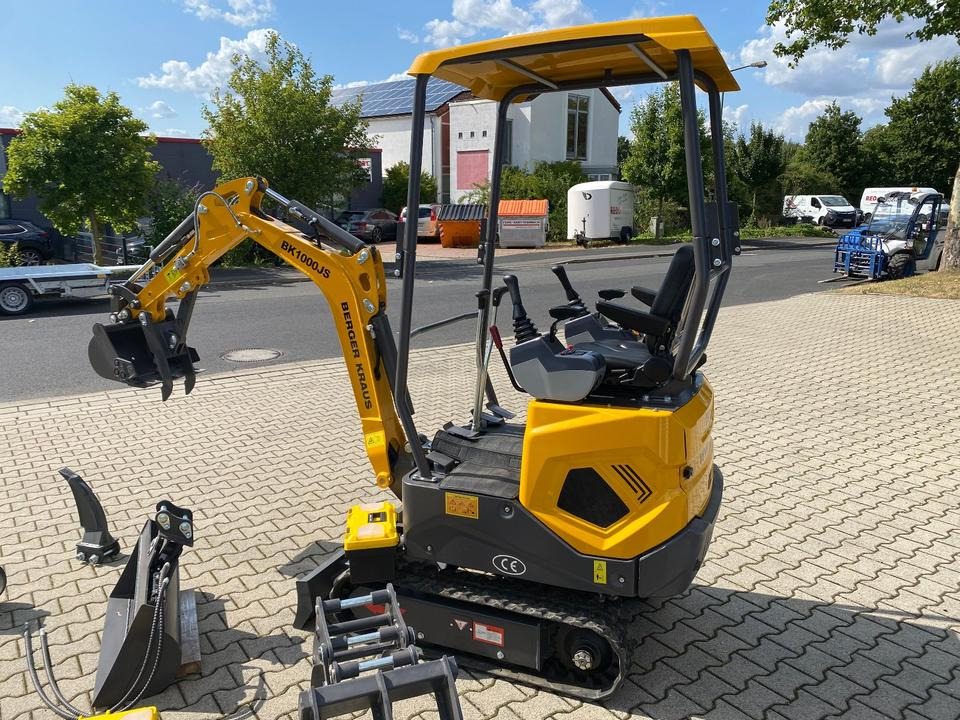Minibagger BK1000JS inkl. großem Zubehörpaket *HERBSTAKTION*INKL.19% MWST*BERGER KRAUS*SOFORT!* - Mini excavator: picture 5 Minibagger BK1000JS inkl. großem Zubehörpaket *HERBSTAKTION*INKL.19% MWST*BERGER KRAUS*SOFORT!* - Mini excavator: picture 5