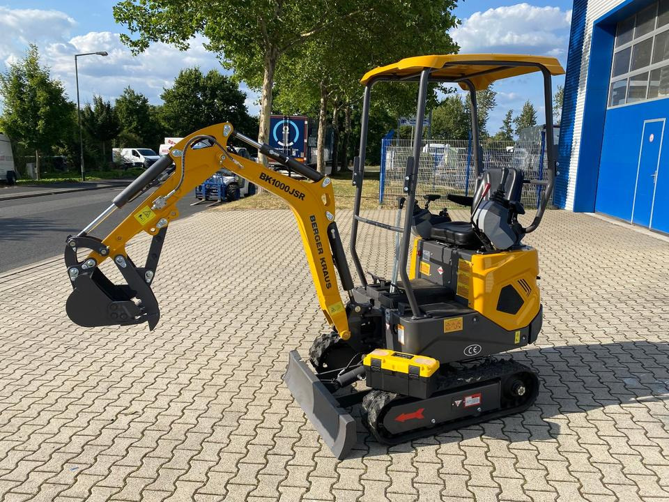 Minibagger BK1000JSR *HERBSTAKTION*INKL.19% MWST*BERGER KRAUS* VERSTELLFAHRWERK* SOFORT!* - Mini excavator: picture 1 Minibagger BK1000JSR *HERBSTAKTION*INKL.19% MWST*BERGER KRAUS* VERSTELLFAHRWERK* SOFORT!* - Mini excavator: picture 1