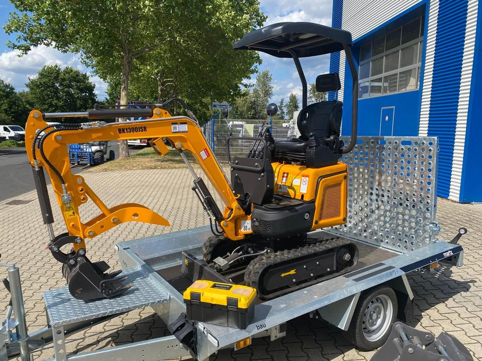 Minibagger BK1300JSR + Tieflader + Zubehör *INKL.19% MWST*BERGER KRAUS*VERSTELLFAHRWERK* KUBOTA*SOFORT!* - Mini excavator: picture 3 Minibagger BK1300JSR + Tieflader + Zubehör *INKL.19% MWST*BERGER KRAUS*VERSTELLFAHRWERK* KUBOTA*SOFORT!* - Mini excavator: picture 3
